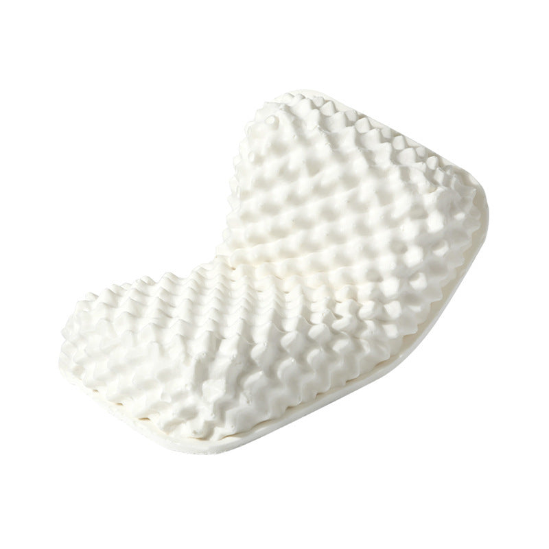 Ladies Beauty Sleeping Pillow Massage Particle Latex Pillow