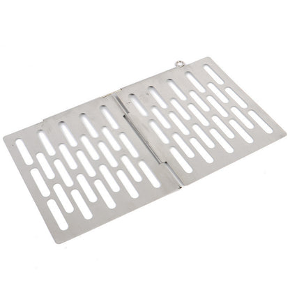 Outdoor Picnic Simple Portable Mini Barbecue Grill Grill Plate Stainless Steel Folding Grill Grill Grill