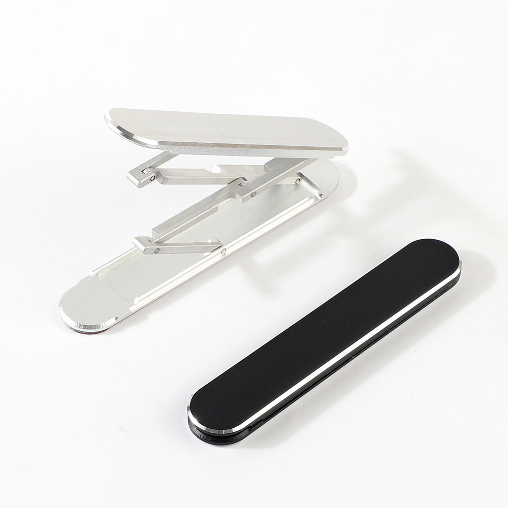 Mini Adjustable Foldable Tablet Support Stand for Playing Games Aluminum Alloy Steady Tablet Kickstand Anti-Slip Foldable