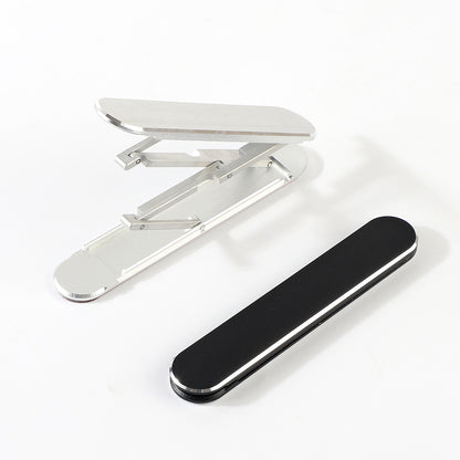 Mini Adjustable Foldable Tablet Support Stand for Playing Games Aluminum Alloy Steady Tablet Kickstand Anti-Slip Foldable