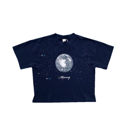 Xiaojiejia Boys Short Sleeve T-shirt New Baby Tops Summer Korean Cartoon Print Girls Trendy Clothing