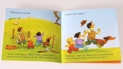 Usborne Children's English Picture Book Farmyard Tales 20 Volumes Free Audio