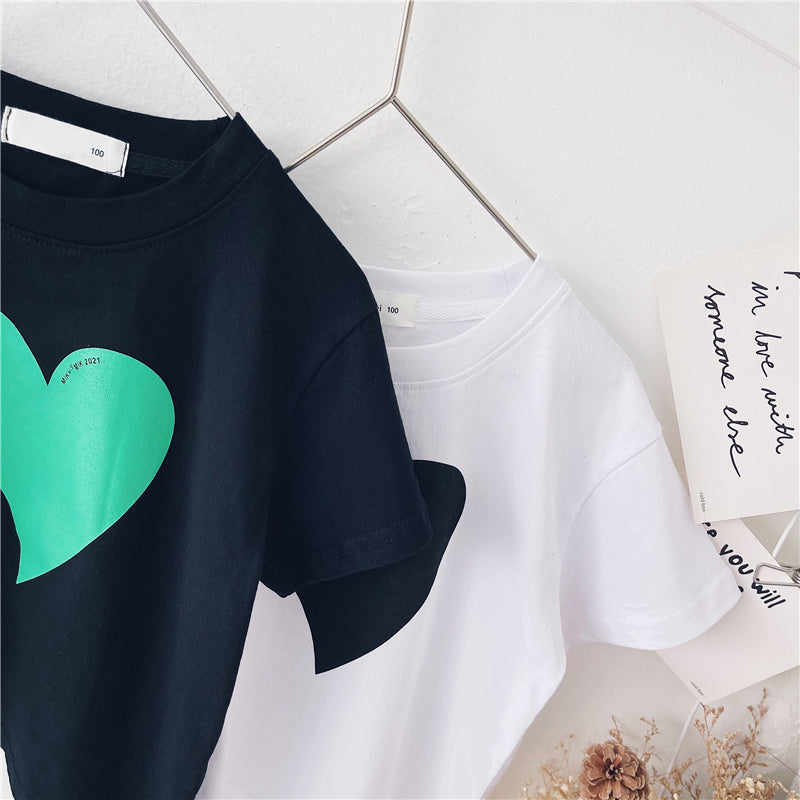 Boy's New Summer Short-Sleeved T-Shirt, Handsome Baby, Korean Style, Pure Cotton