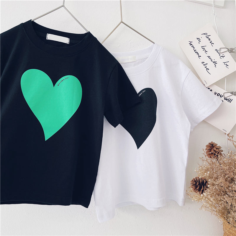 Boy's New Summer Short-Sleeved T-Shirt, Handsome Baby, Korean Style, Pure Cotton