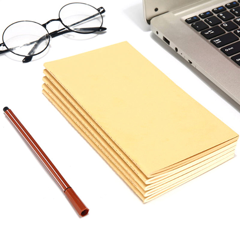 Pocket Book Inner Pages Travel Diary Notebook Loose-Leaf Refill