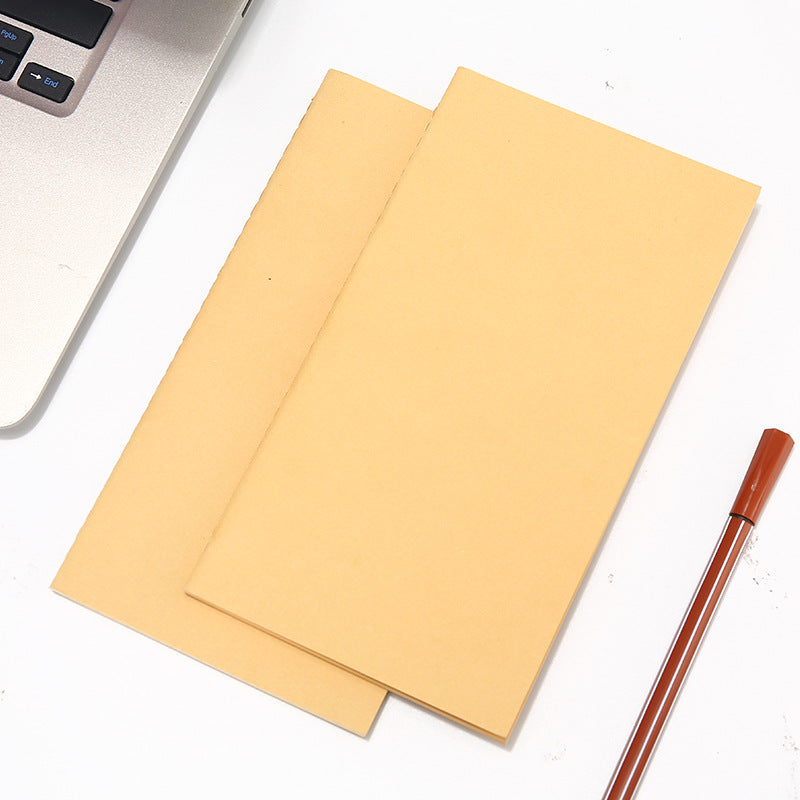 Pocket Book Inner Pages Travel Diary Notebook Loose-Leaf Refill