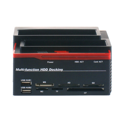 Factory Supply 2017 Model Functional Hard Disk Base Usb2.0 Sata Ide Interface With Card Reader