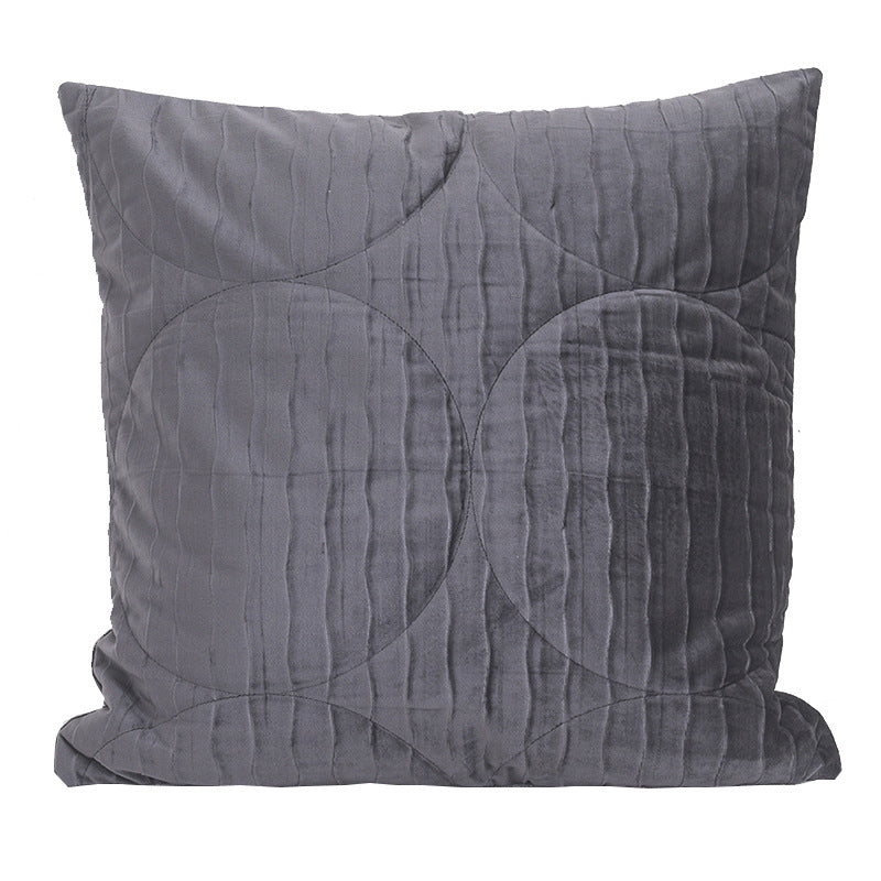 Cilected Modern Simple Flannel Pillowcase Velvet Sofa Throw Pillow Cover Home Bed Decorative Cushion Cover Large Size 50X90Cm