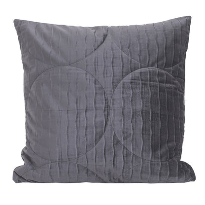 Cilected Modern Simple Flannel Pillowcase Velvet Sofa Throw Pillow Cover Home Bed Decorative Cushion Cover Large Size 50X90Cm
