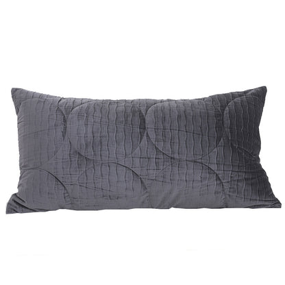 Cilected Modern Simple Flannel Pillowcase Velvet Sofa Throw Pillow Cover Home Bed Decorative Cushion Cover Large Size 50X90Cm