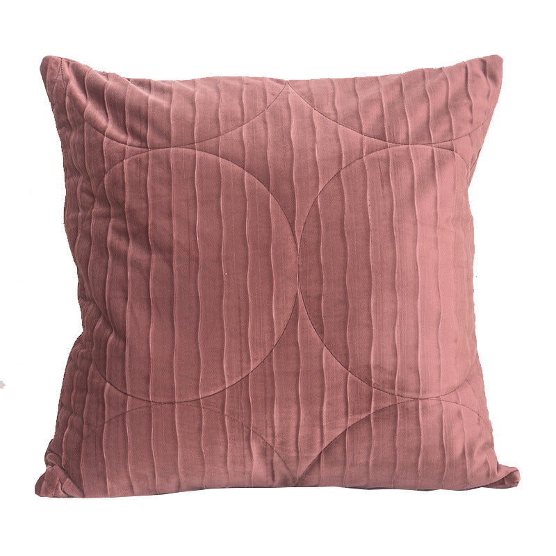Cilected Modern Simple Flannel Pillowcase Velvet Sofa Throw Pillow Cover Home Bed Decorative Cushion Cover Large Size 50X90Cm