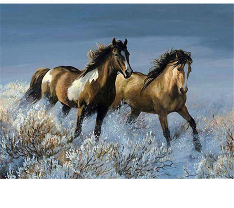 CHEVAL MERE ET ENFANT
