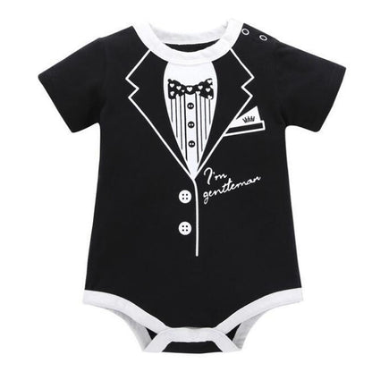 Summer Baby'S Clothing Triangle Khaki Jumpsuit Jumpsuit Climbing Suit Cotton Pattern