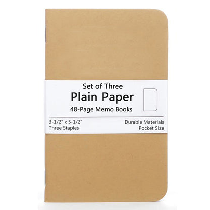 Notepad Leather Magazine Cover Travel Notebook Diary