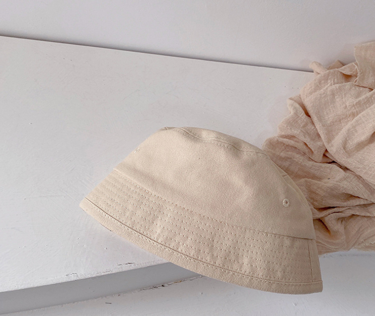 South Korea'S Same Style Baby Boys And Girls Spring And Autumn Vintage Fisherman Hat 1-3 Year Old Visor Hat