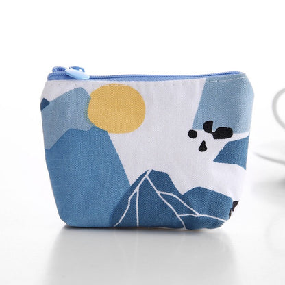 Cute Mini Square Bag Coin Purse Female Cartoon Coin Bag Purse