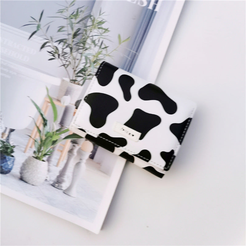 New Multi- Card Pocket Small Wallet Short Wallet Ladies Mini Wallet 30 Off Wallet Japanese And Korean Version Card Package Women