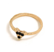Multi-Piece Ring Ring With Diamonds Exaggerated Emerald Snake-Shaped Joint Ring 7-Piece Set