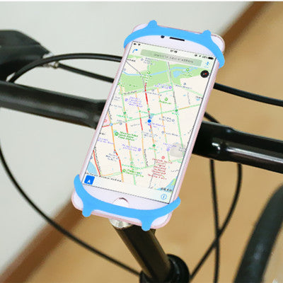 Silicone Shockproof Bicycle Navigation Clip Phone Fixing Bracket