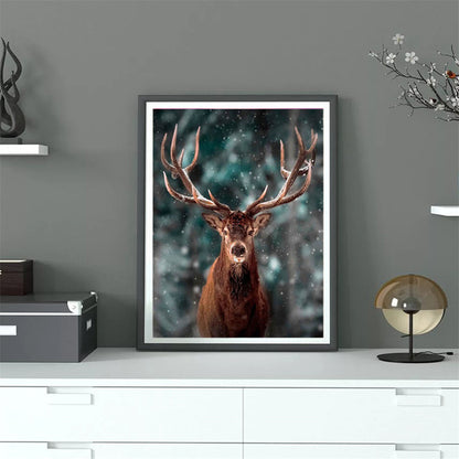 Forest Fawn Full Diamond Diamond Embroidery