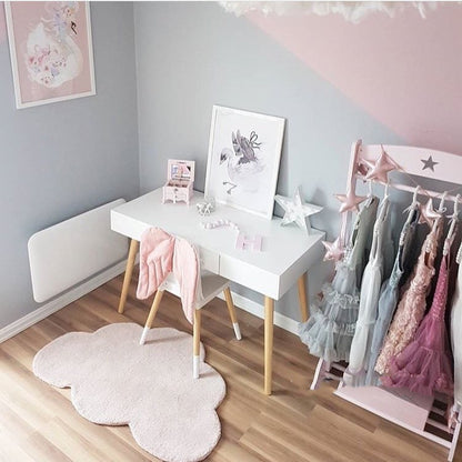 Ins Nordic Cute Cloud Carpet Floor Mat Baby Game Crawling Mat Anti-Fall Mat Home Soft Carpet Floor Mat