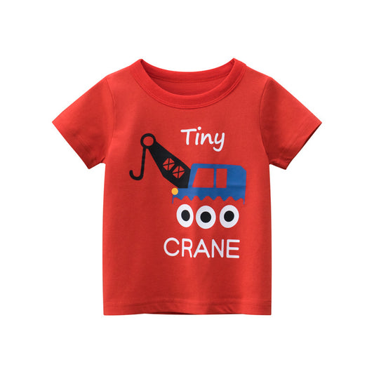 New Baby Clothes Trend Children's Short-sleeved T-shirt