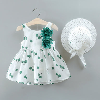 Girls Baby Cherry Dress