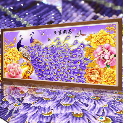 Diamond Painting Peacock Living Room New Full Diamond