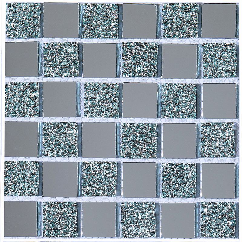 PVC Imitation Tile Sticker Waterproof and Oil-proof Kitchen Floor Wall Self-adhesive Wallpaper Mosaic Tempered Crystal Film
