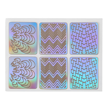 Hollow Printing Template Nail Art Printing Sticker