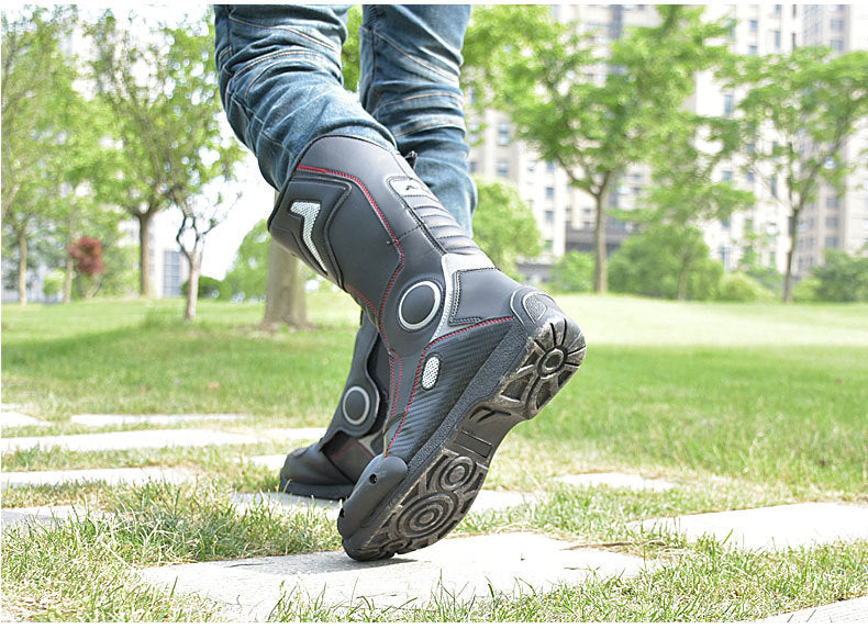 Men's Waterproof Motorcyclist Boots