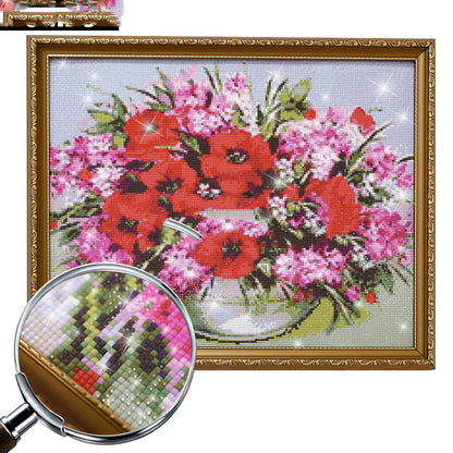 Diy Diamond Painting Water Lotus 3D Embroidery CrossStitch 5D Decorative Gift