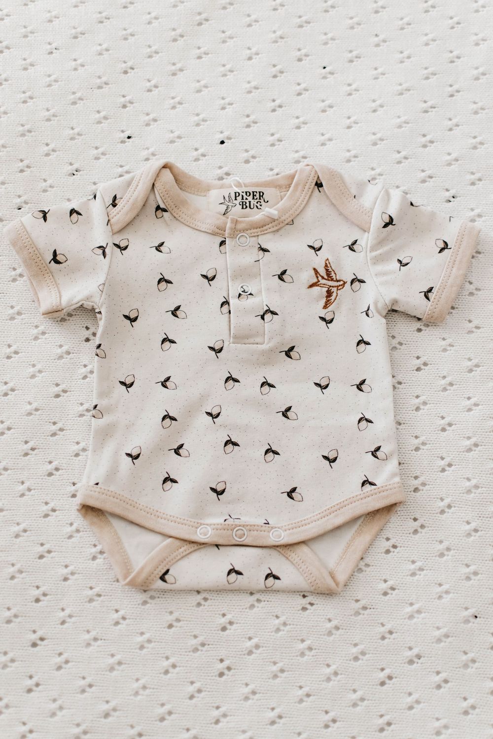 Piper Series Soft Camisole Short Sleeve Romper Bag Fart