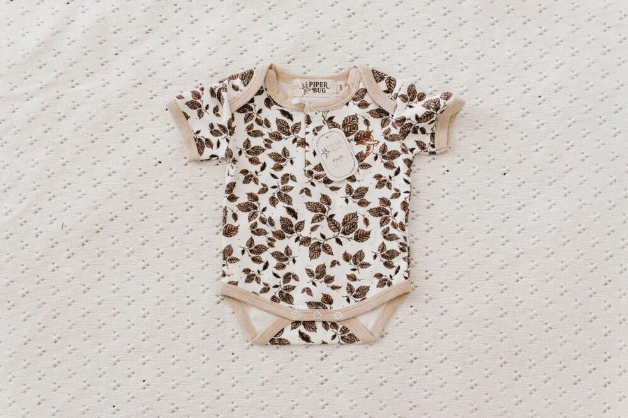 Piper Series Soft Camisole Short Sleeve Romper Bag Fart