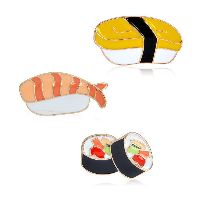 Bento Shape Cute Alloy Brooch