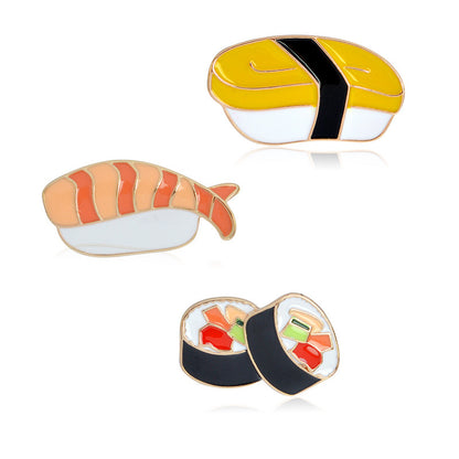Bento Shape Cute Alloy Brooch