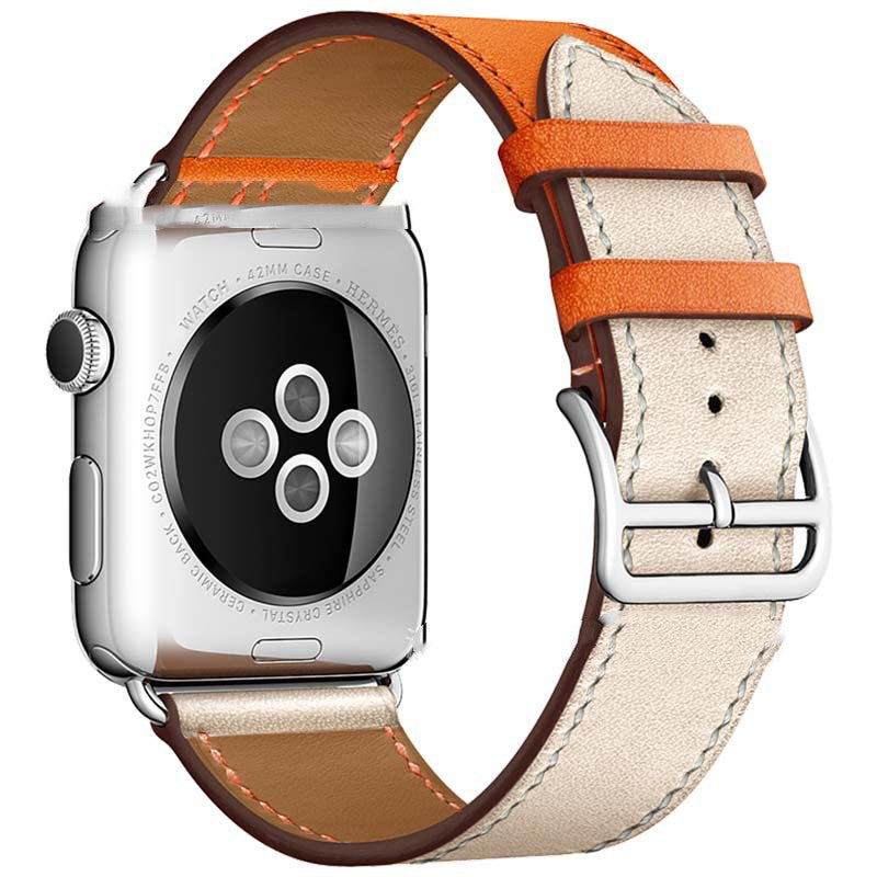 First Layer Cowhide Leather Watch Strap