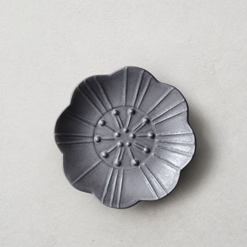 Japanese-Style Seasoning Dish, Retro Cooking Plate, Small Stoneware Tableware, Bone Dish, Side Dish, Dessert Dish