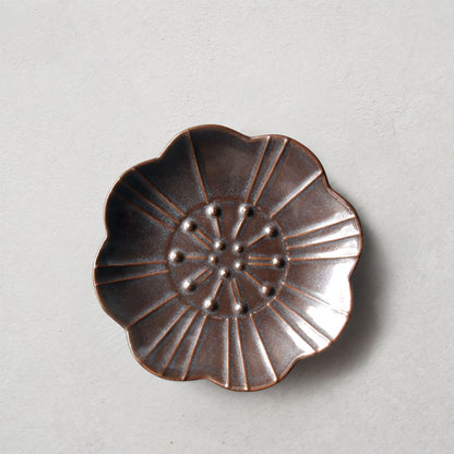Japanese-Style Seasoning Dish, Retro Cooking Plate, Small Stoneware Tableware, Bone Dish, Side Dish, Dessert Dish