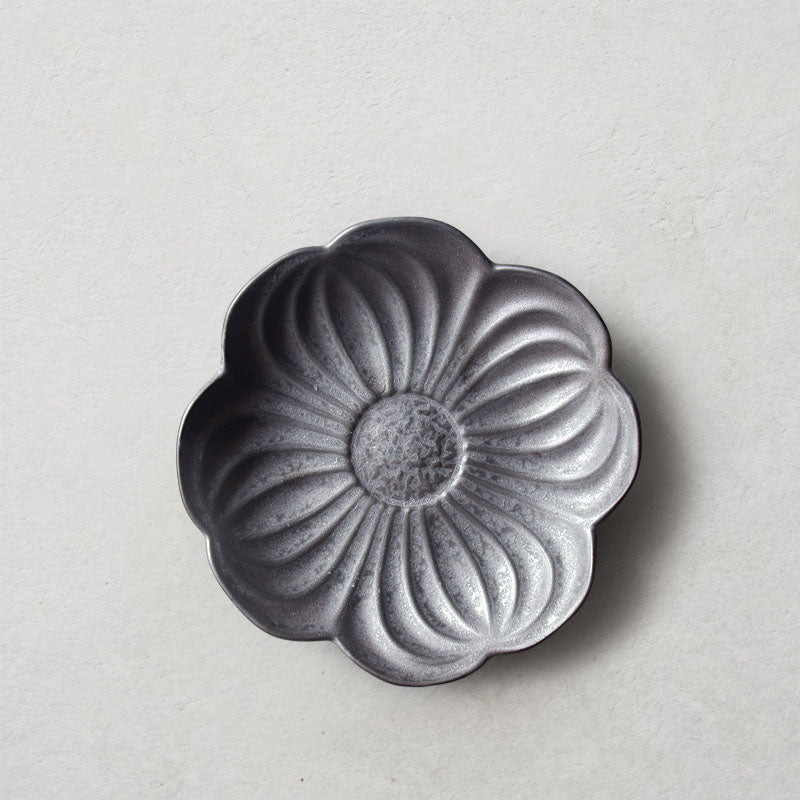 Japanese-Style Seasoning Dish, Retro Cooking Plate, Small Stoneware Tableware, Bone Dish, Side Dish, Dessert Dish