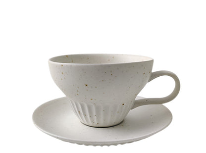 Hand-scraper Handmade Cups And Saucers