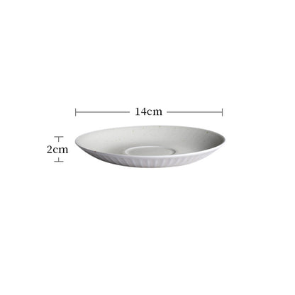 Hand-scraper Handmade Cups And Saucers
