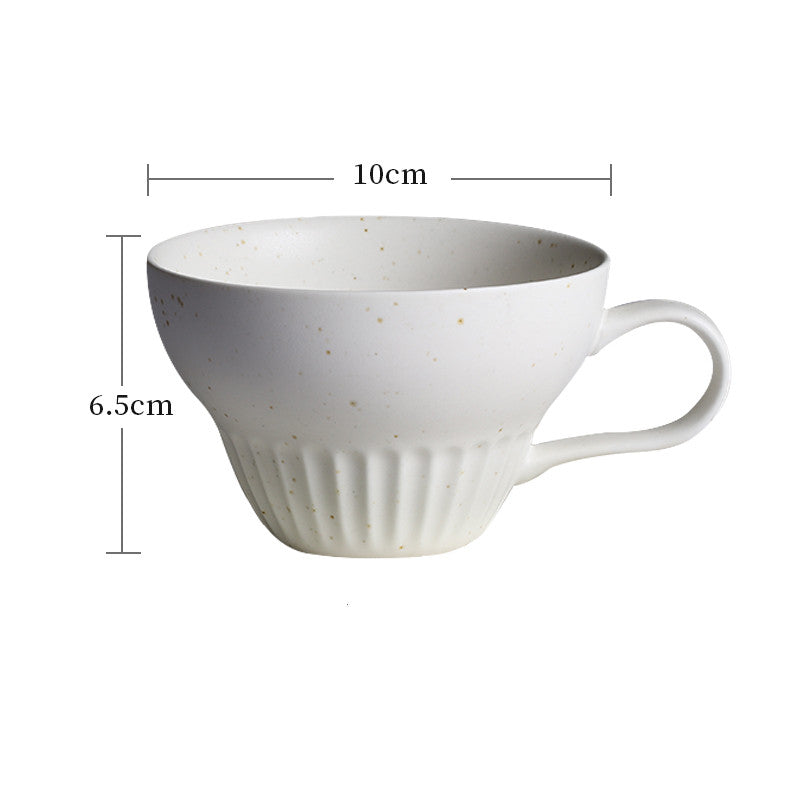 Hand-scraper Handmade Cups And Saucers