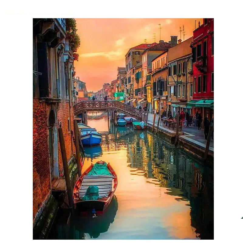 Digital Oil Painting Photo Customization Landscape Character Animal