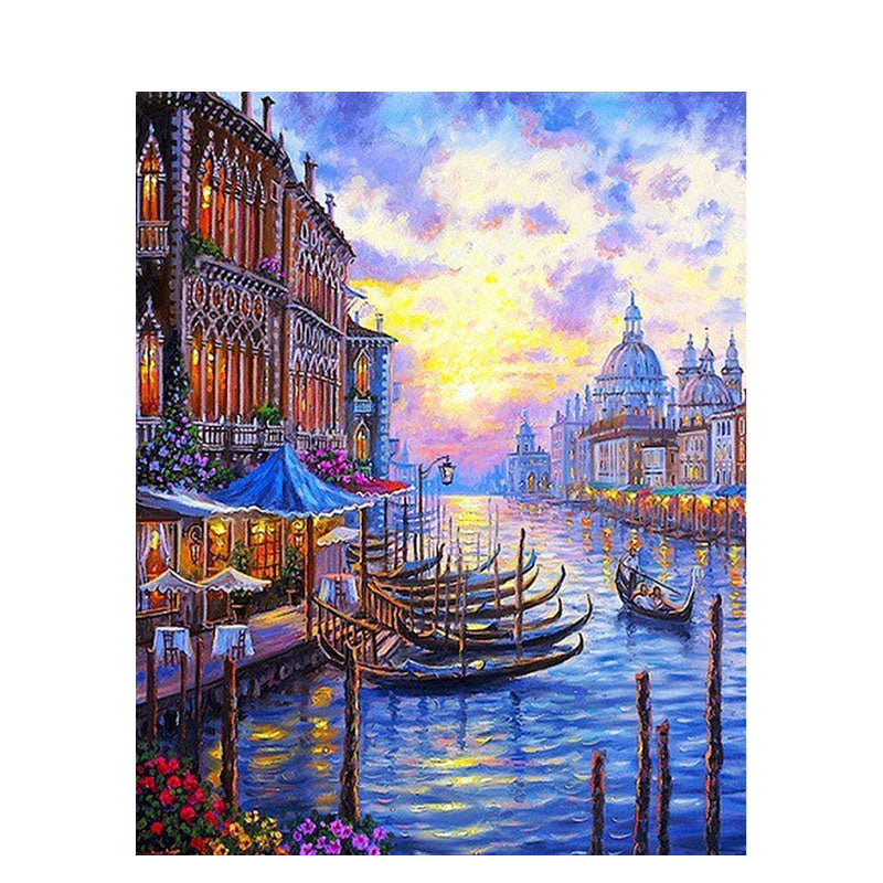 Digital Oil Painting Photo Customization Landscape Character Animal