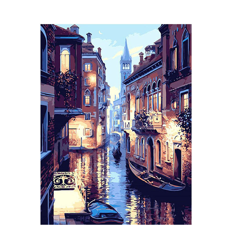 Digital Oil Painting Photo Customization Landscape Character Animal