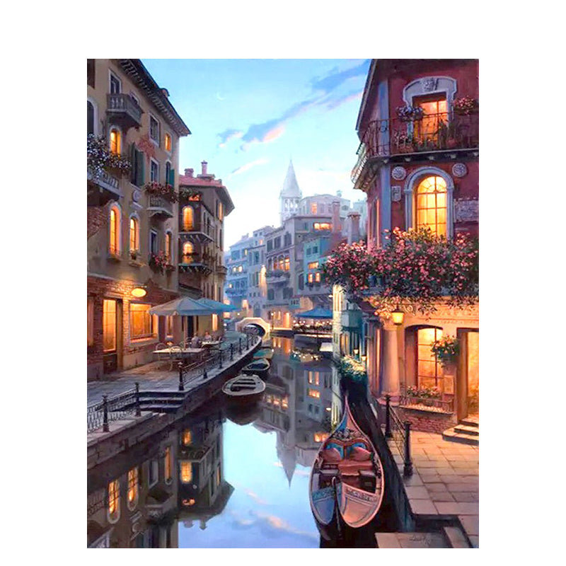Digital Oil Painting Photo Customization Landscape Character Animal