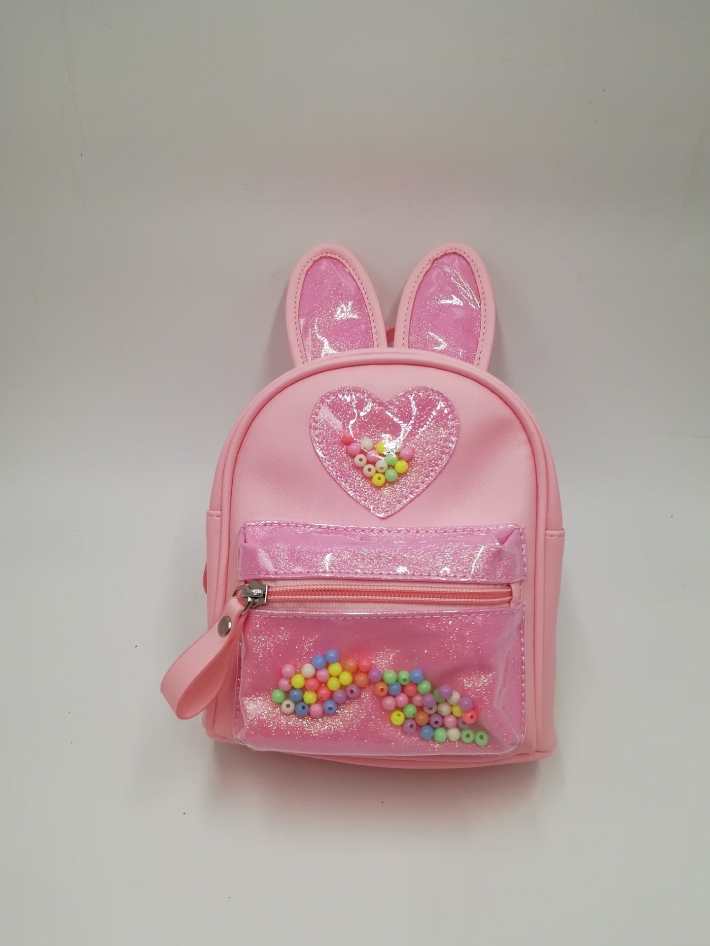New Children's Backpack Fashion Sequins Cute Rabbit Mini Backpack Leisure Outing Kindergarten Schoolbag Female Spot