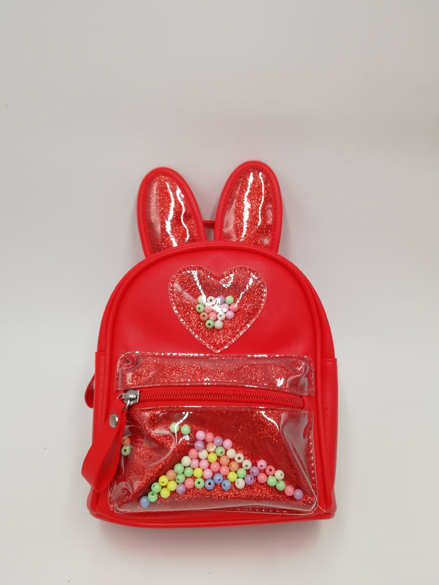 New Children's Backpack Fashion Sequins Cute Rabbit Mini Backpack Leisure Outing Kindergarten Schoolbag Female Spot