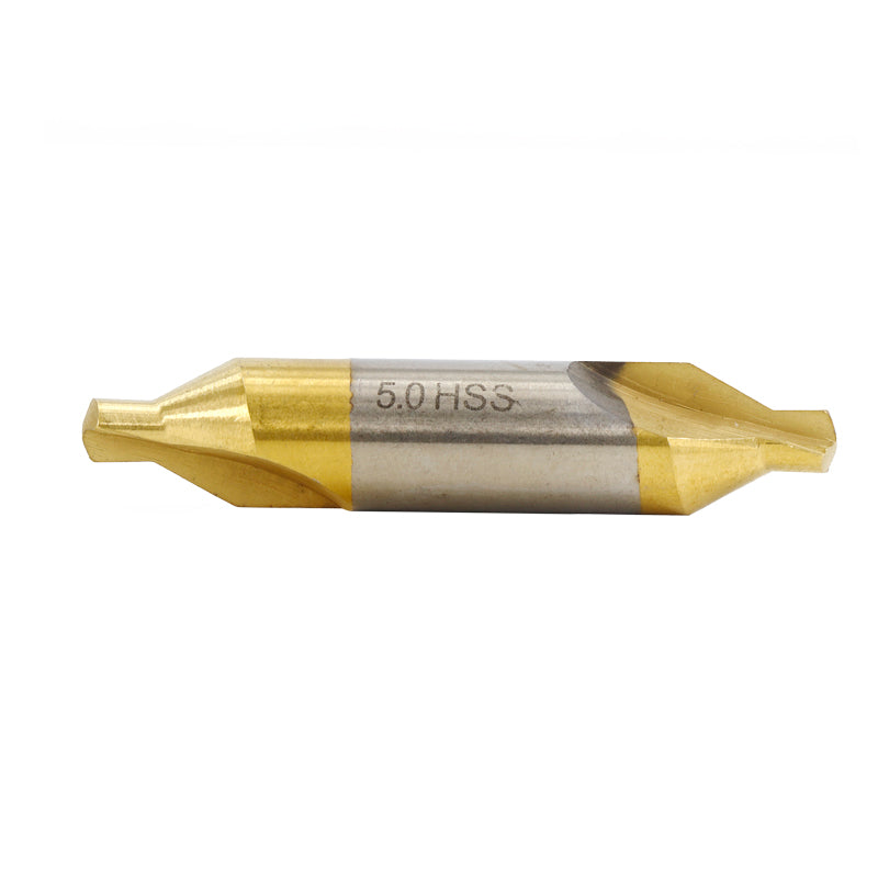 High speed steel center drill set